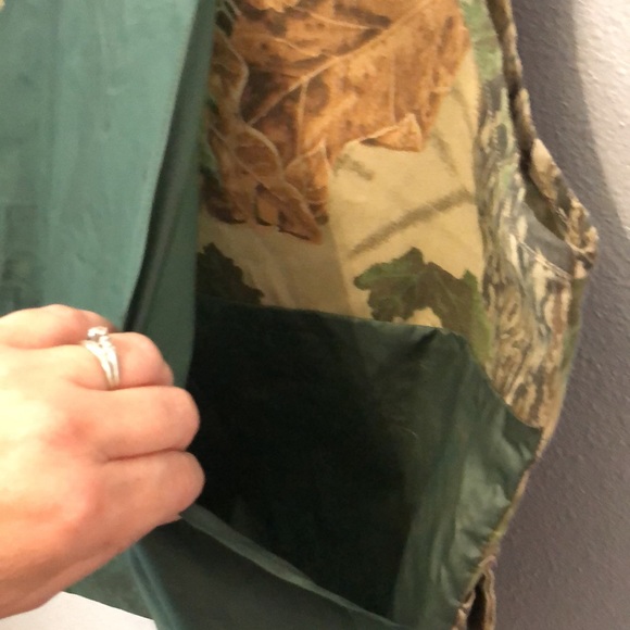 Ozark Trail hunting Vest Men Large L Realtree camouflage camo polyester gorpcore - Picture 7 of 11